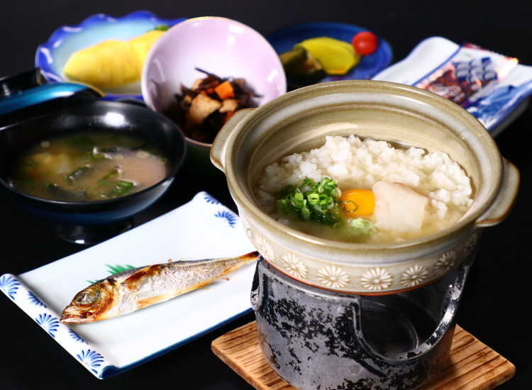 女将自慢の朝ごはん